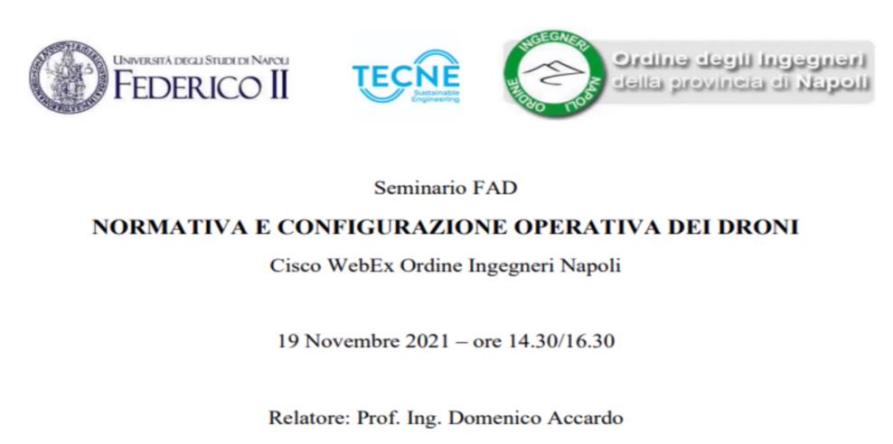 Normativa e Configurazione operativa dei Droni